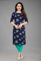 Decent Printed Combo Kurtis (Pack of 3)