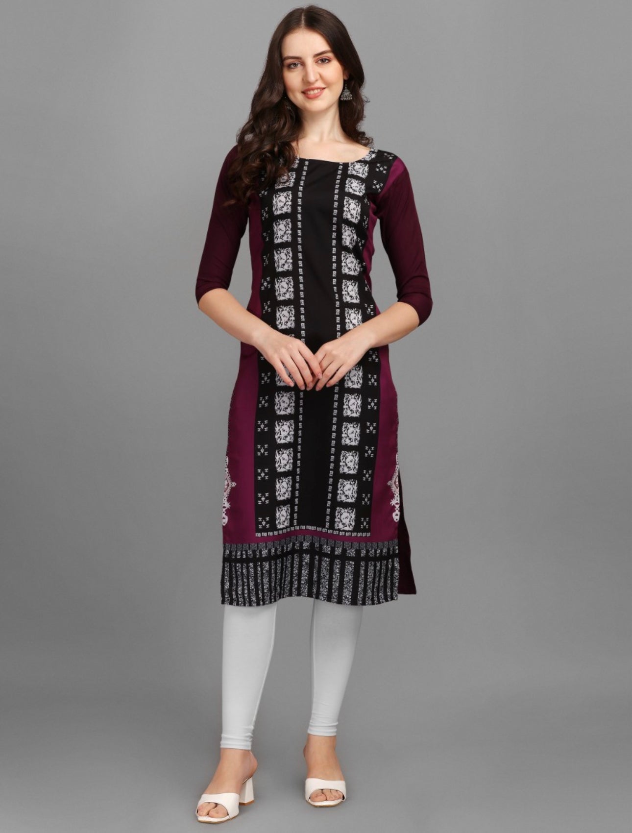 Vivacious Printed Combo Kurtis (Pack of 3)