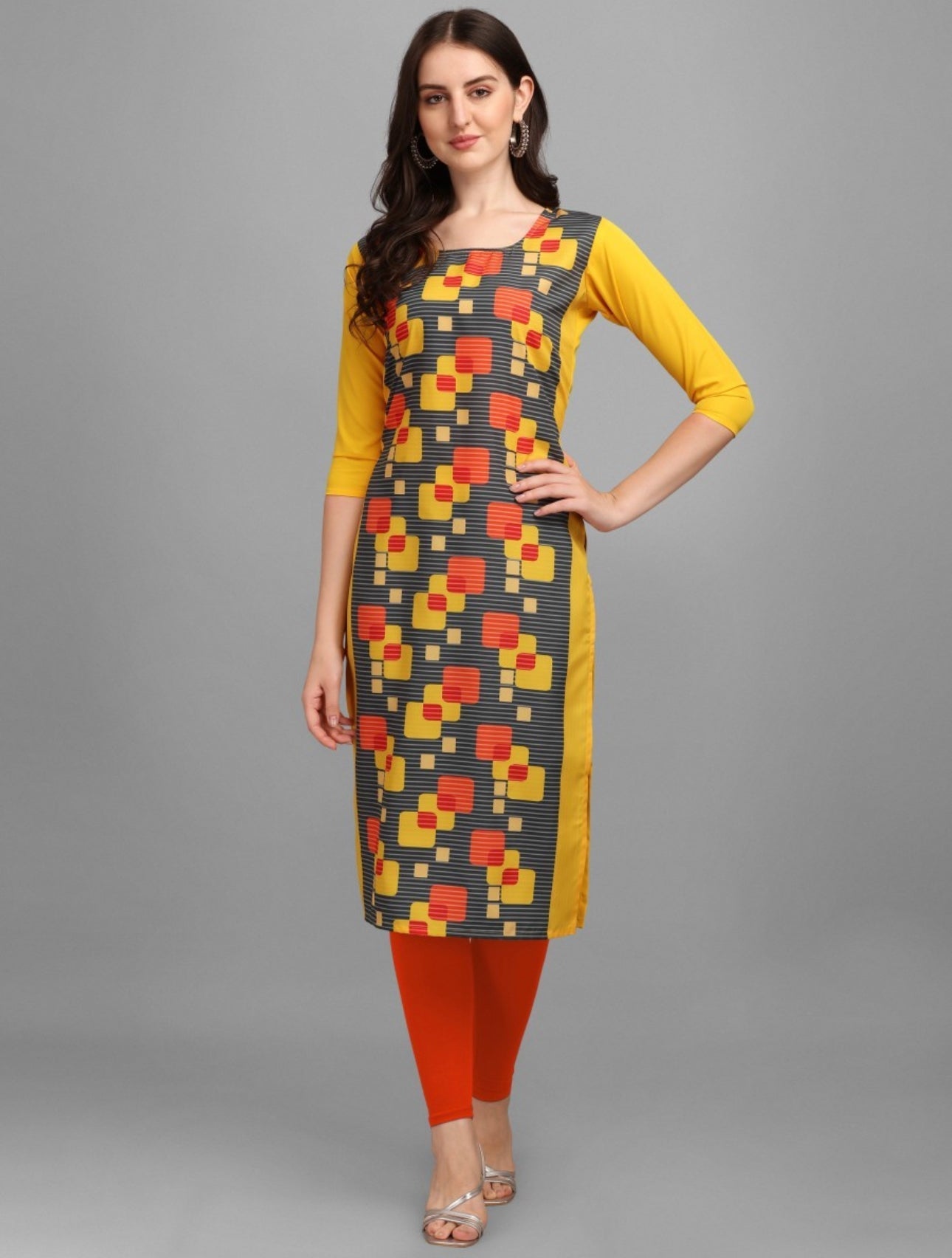 Vivacious Printed Combo Kurtis (Pack of 3)