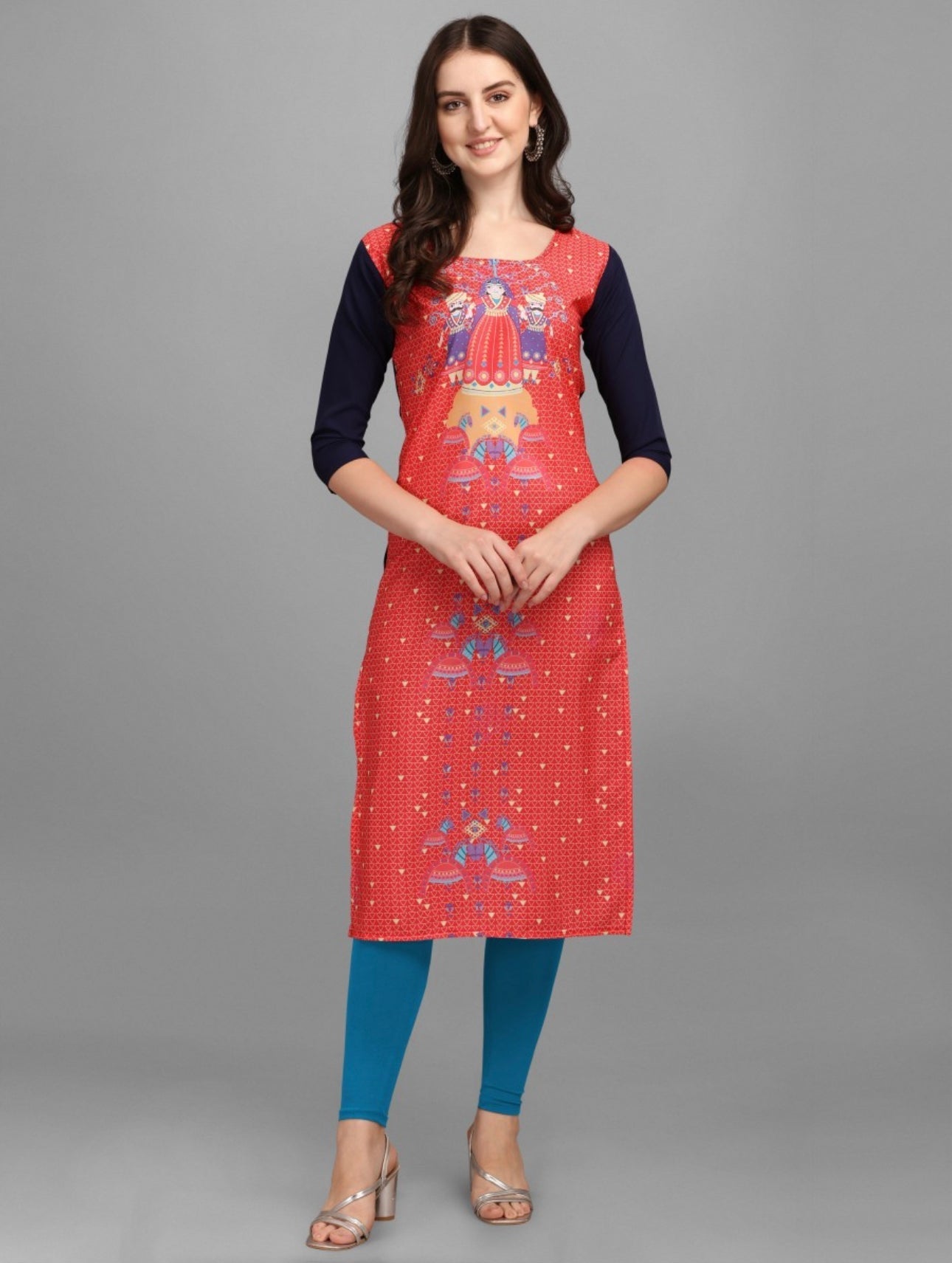 Fine Printed Combo Kurtis (Pack of 3)