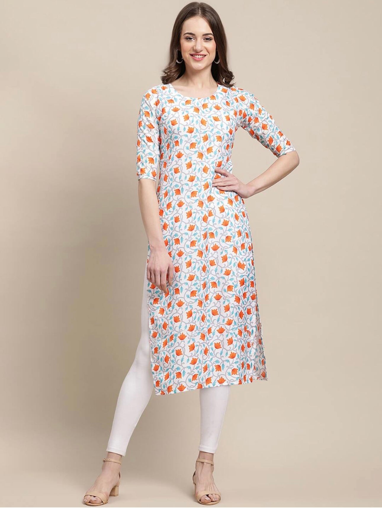 Stylish Printed Combo Kurtis (Pack Of 3)