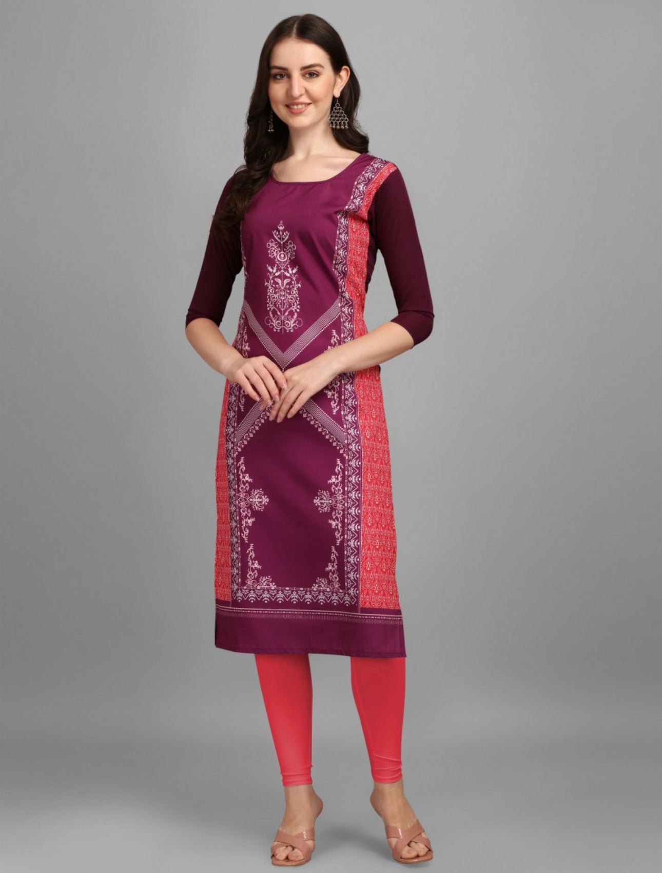 Exquisite Printed Combo Kurtis (Pack of 3)