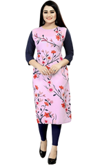 Comely Printed Combo Kurtis (Pack of 3)