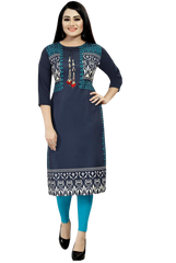 Angelic Printed Combo Kurtis (Pack of 3)